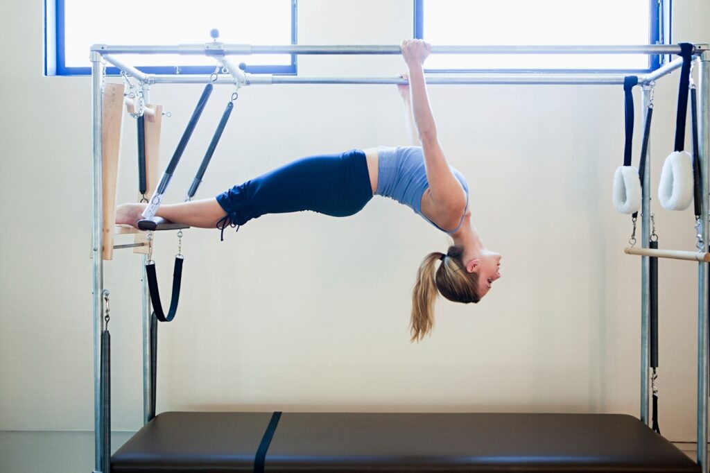 Women doing pilates